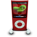 iPodPhonesRed Icon