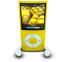 iPodPhonesYellow Icon