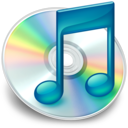iTunes blauw Icon