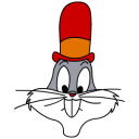 Bugs Bunny Gambler Icon