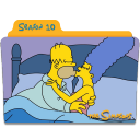 The Simpsons Season 10 Icon