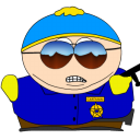 cartman cop zoomed Icon