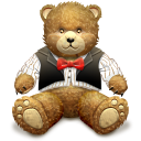 Gift Brown bear Icon
