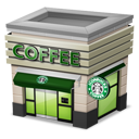 Shop Coffee cream Icon
