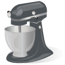 Rotating Stand Mixer Icon