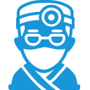 Doctor blue Icon