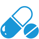 Pills blue Icon