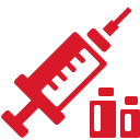 Syringe red Icon