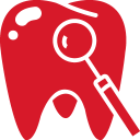 Tooth red Icon