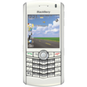 BlackBerry Pearl white Icon