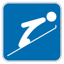 Ski Jumping Icon