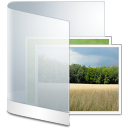 folder white picture Icon