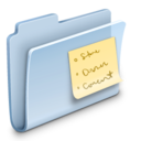 Notes Folder Badged Icon