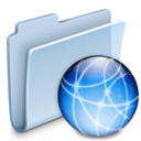 iDisk Folder Badged Icon