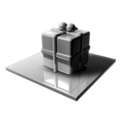 Cube Blocked Icon