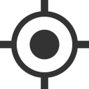 Maps center direction Icon