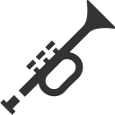 Music herald trumpet Icon