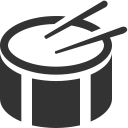 Music side drum Icon