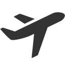 Transport airplane takeoff Icon