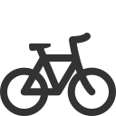Transport bicycle Icon