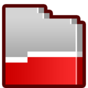 Folder   Red Open Icon