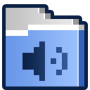 Folder   Sounds Icon