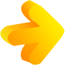 Arrow Yellow 01 Icon