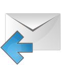 mail arrow left Icon