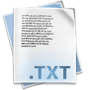 Filetype txt Icon