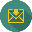 Arrow mail download Icon