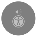 Utilities VoiceOver Utility Icon