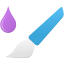 Mixer brush tool Icon