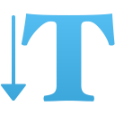 Vertical type tool Icon