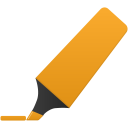 Highlightmarker orange Icon