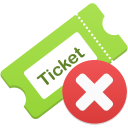 Remove ticket Icon