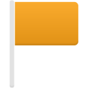 Flag orange Icon