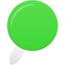 Pin green Icon