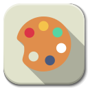 Apps color D Icon