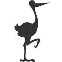 Baby Stork Icon