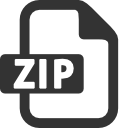 File Types Zip Icon