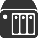 It Infrastructure Nas Icon