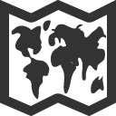 Maps and Geolocation World map Icon