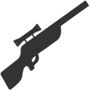 Military Sniper rifle Icon