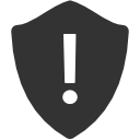 Security Warning shield Icon
