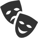 Theatre Set Theatre masks Icon