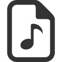 Very Basic Audio file Icon