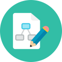 Mind Map Paper Icon