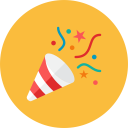 Party Poppers Icon