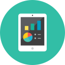 Tablet Chart Icon