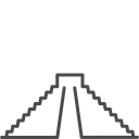 mexica pyramid Icon